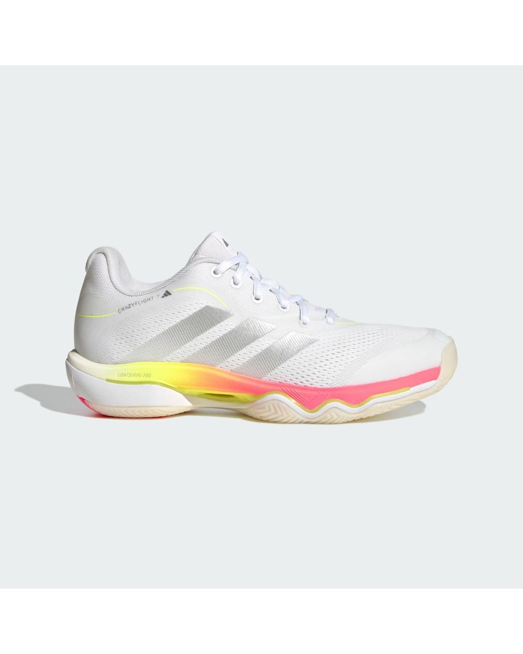 Adidas White Crazyflight 7 Shoes