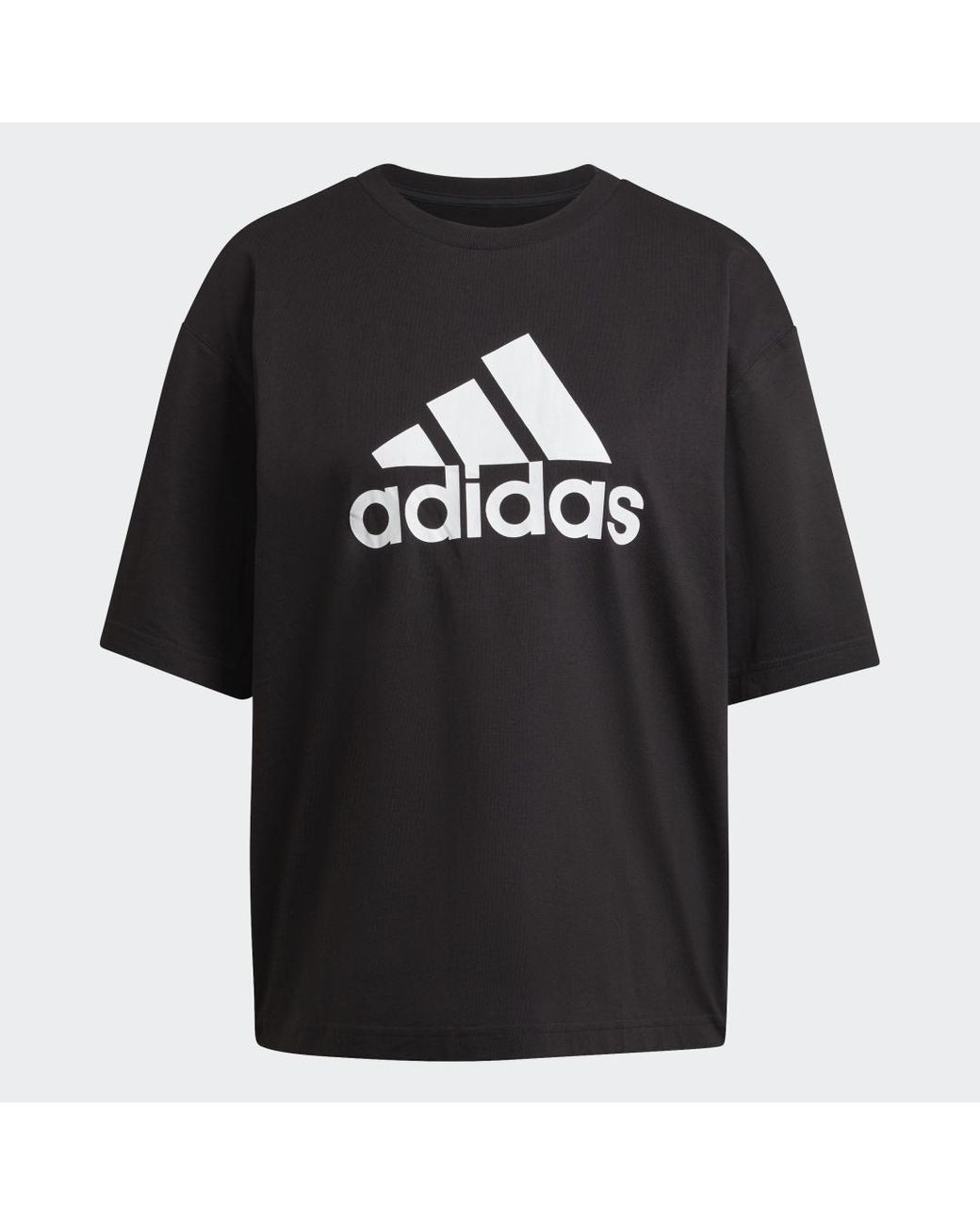 Adidas Black Future Icons Badge Of Sport T-shirt