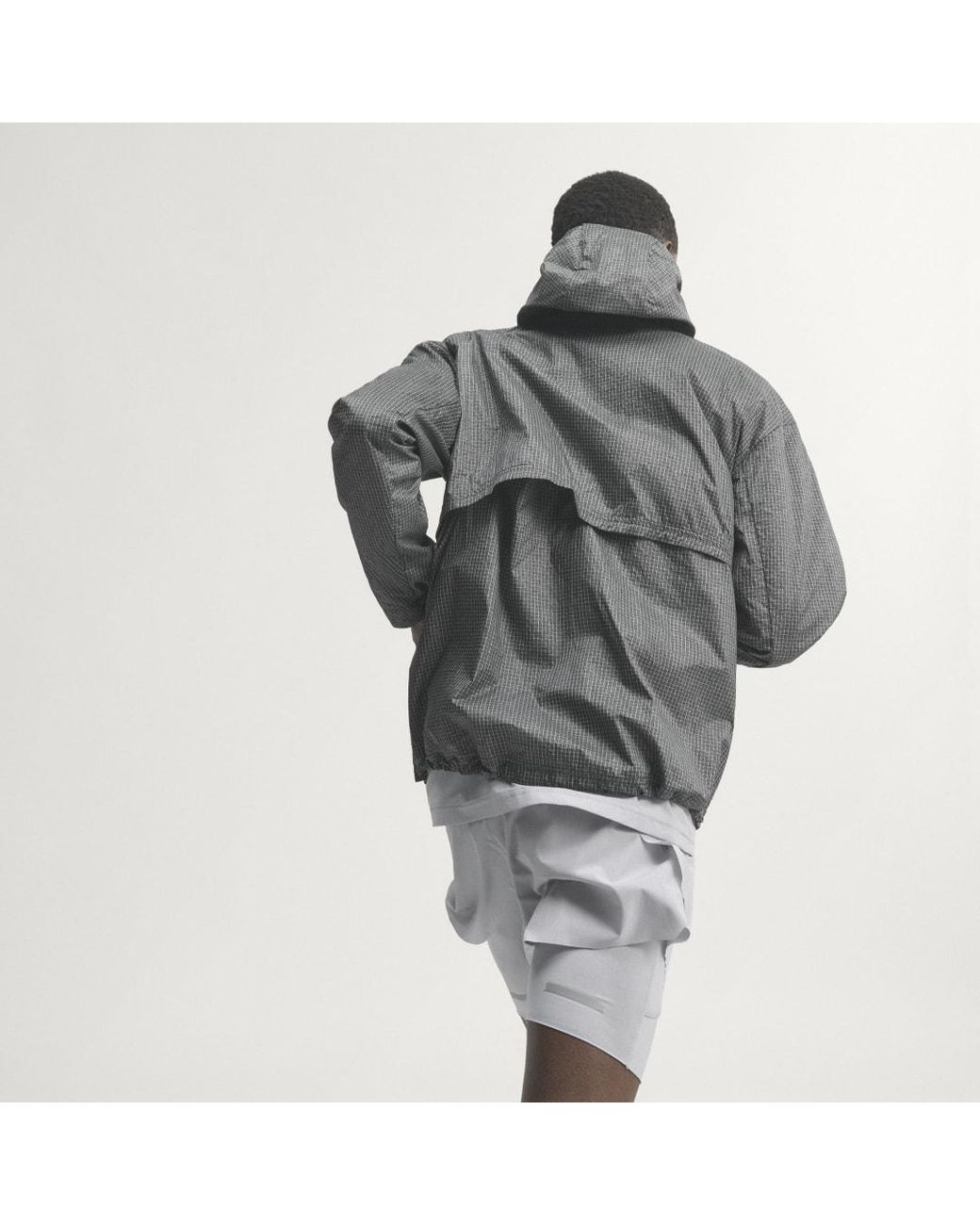 Adidas Gray Adi365 Full Reflective Jacket for men