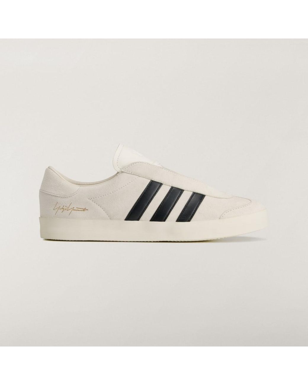 Adidas White Y-3 Gazelle Shoes