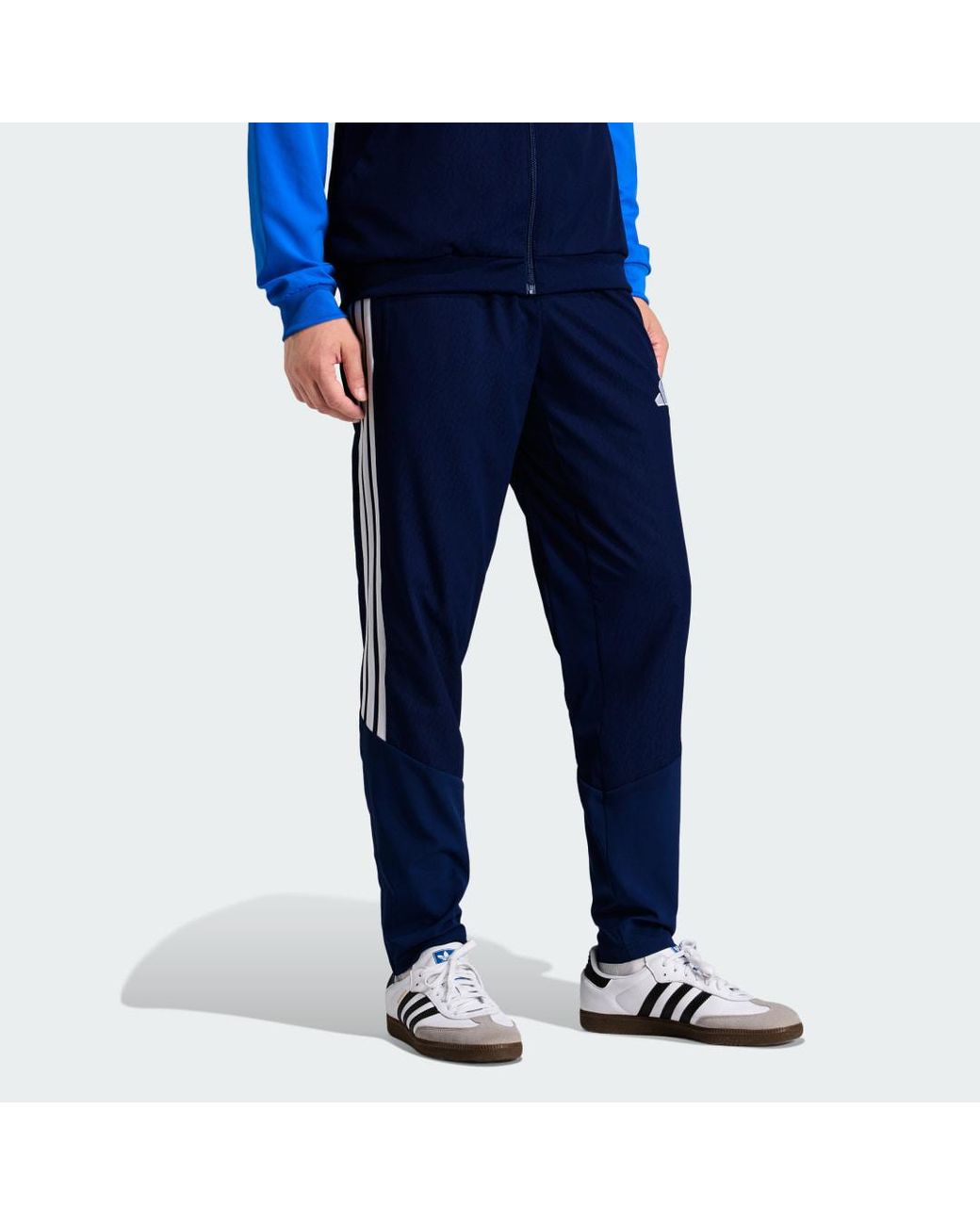 Adidas Blue Tiro 26 Competition Presentation Tracksuit Bottoms for men