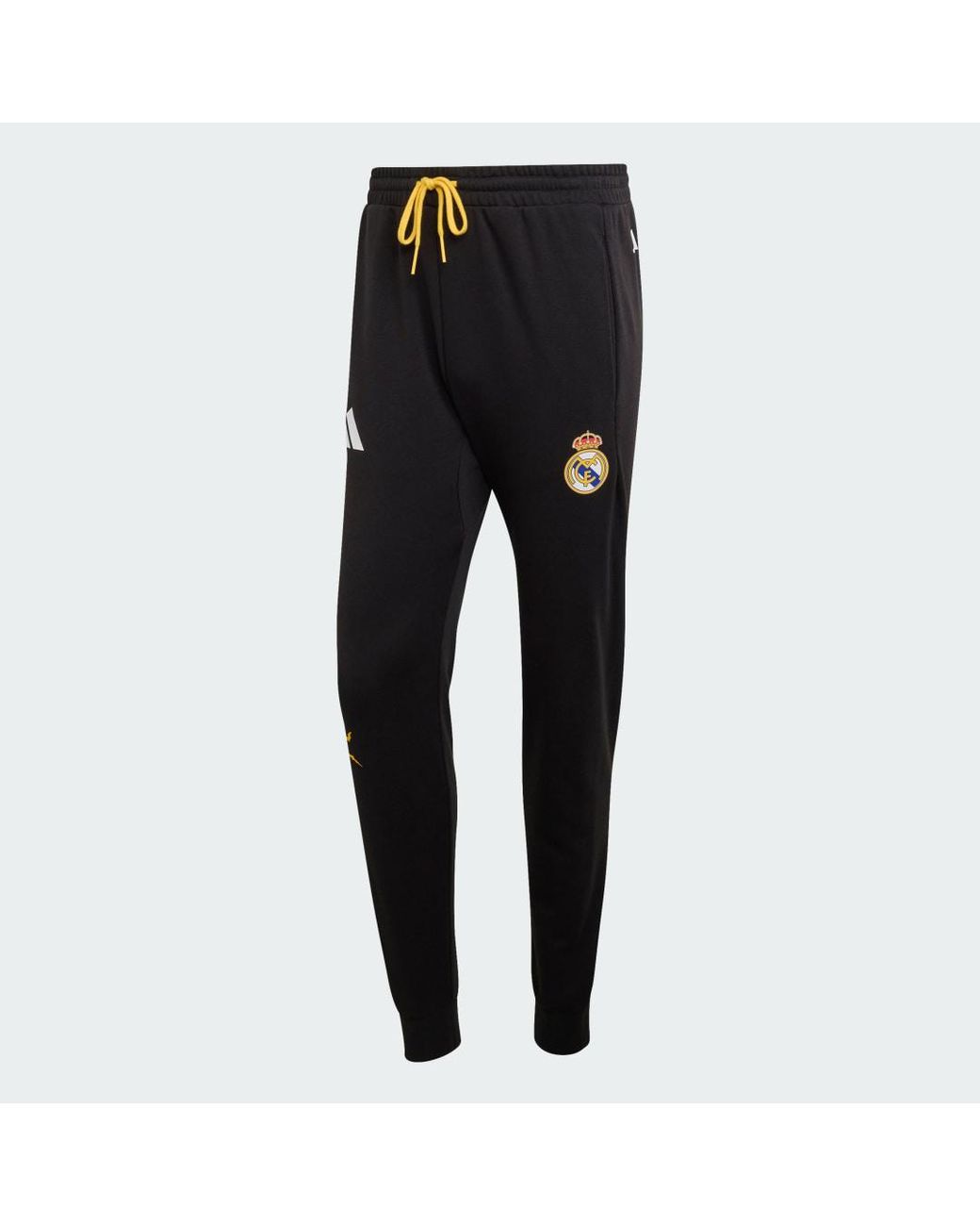 Adidas Black Football Real Madrid Avengers Pants Kb4396 for men