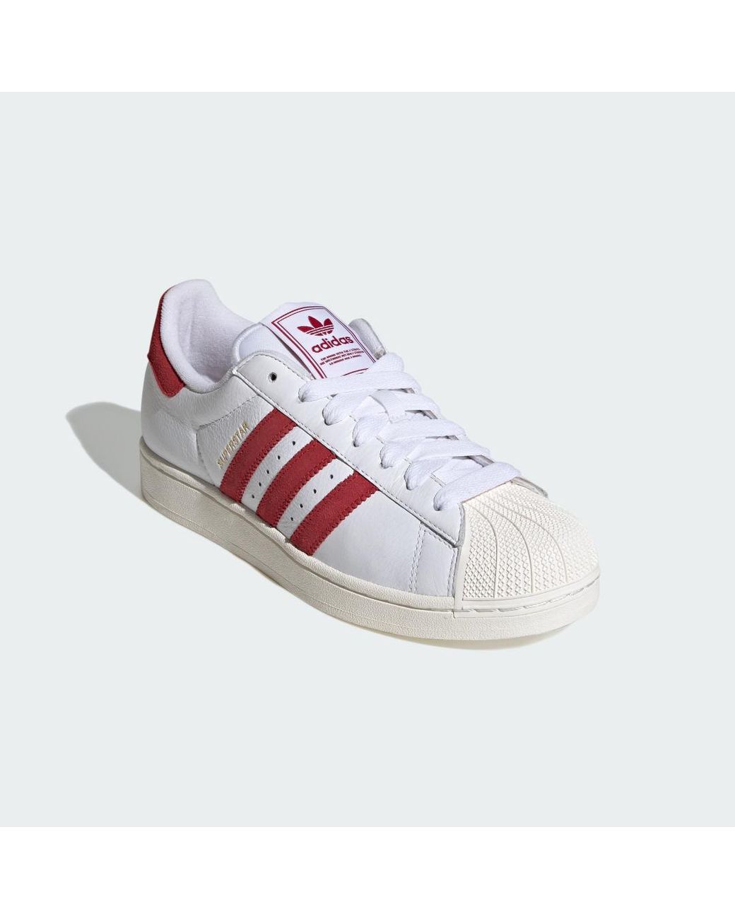 Adidas Red Superstar Ii Shoes