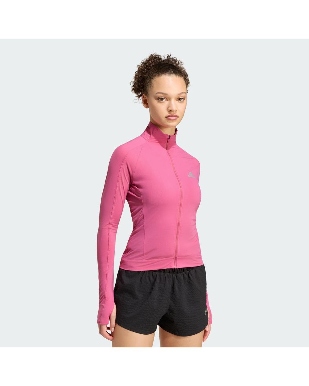 Adidas Red Adi365 Seasonal Running Jacket