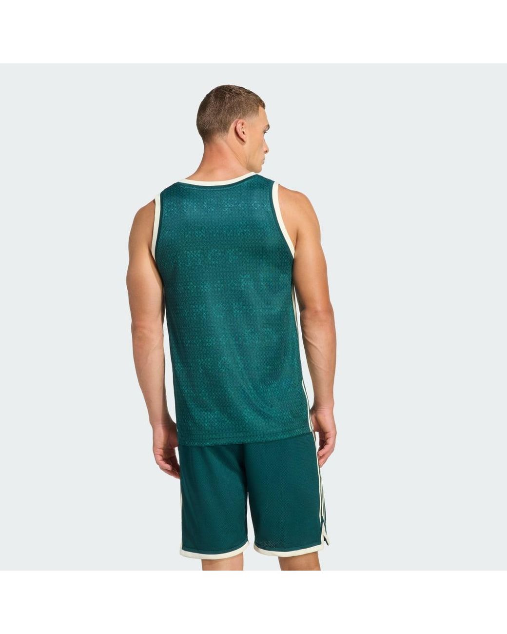 Adidas Green Real Madrid Bb Away Jersey for men