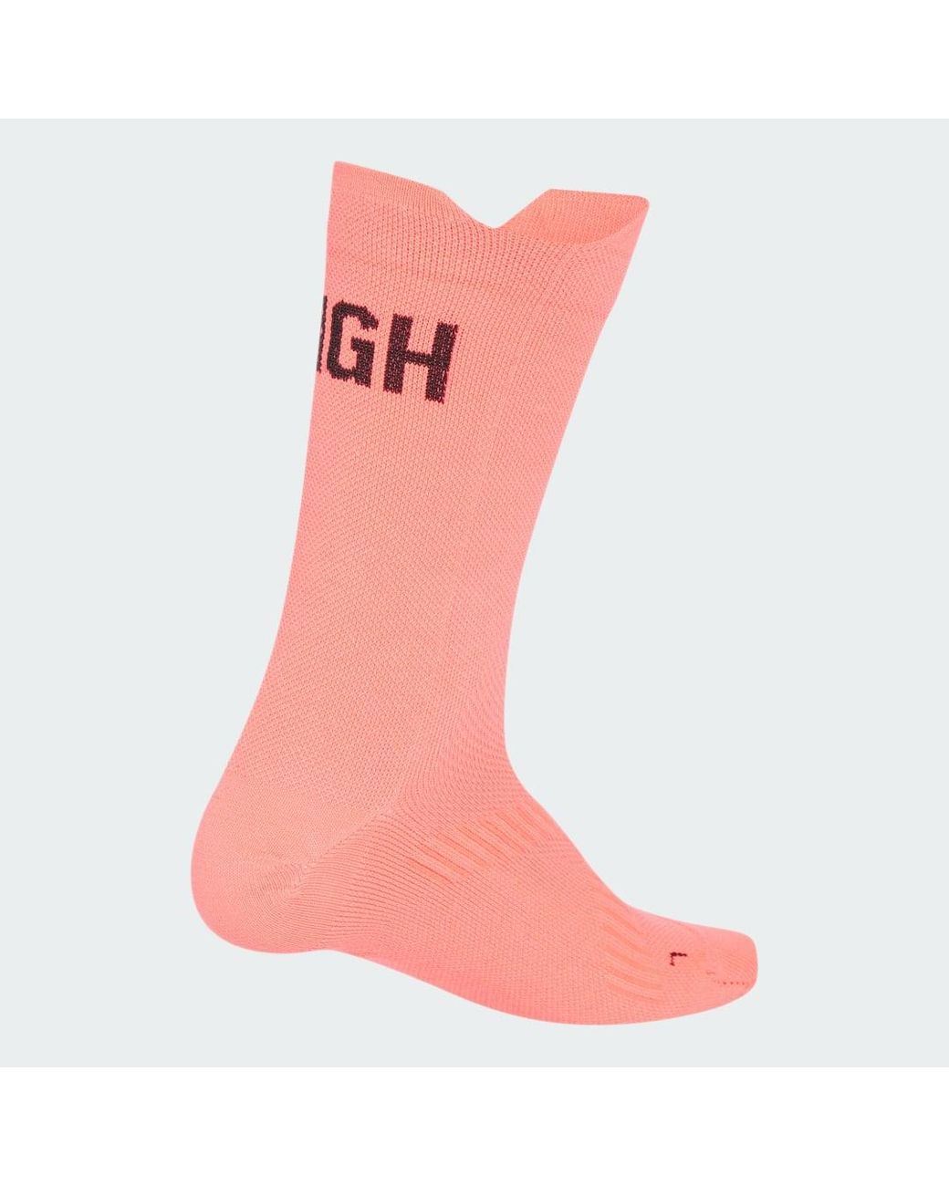 Adidas Pink Running Message Crew Socks