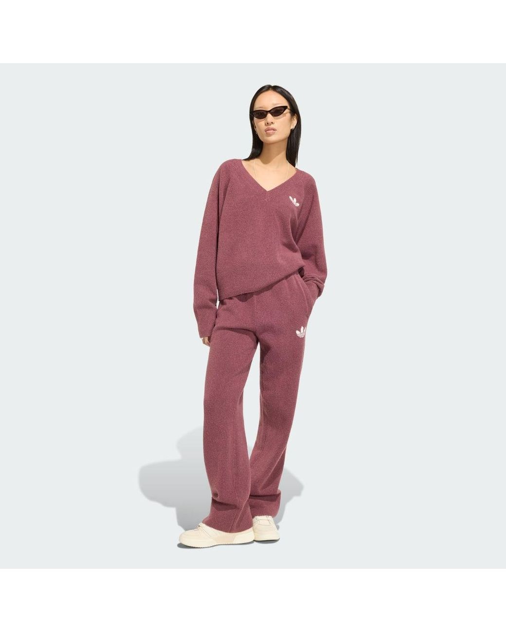 Adidas Red Essentials Knit Pant
