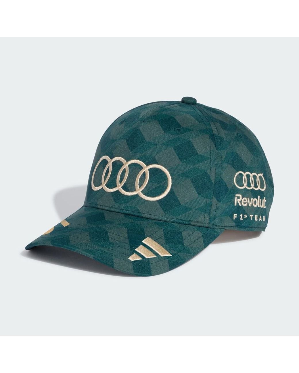 Adidas Green Audi Revolut Formula One Team Sampa Soul Driver Cap