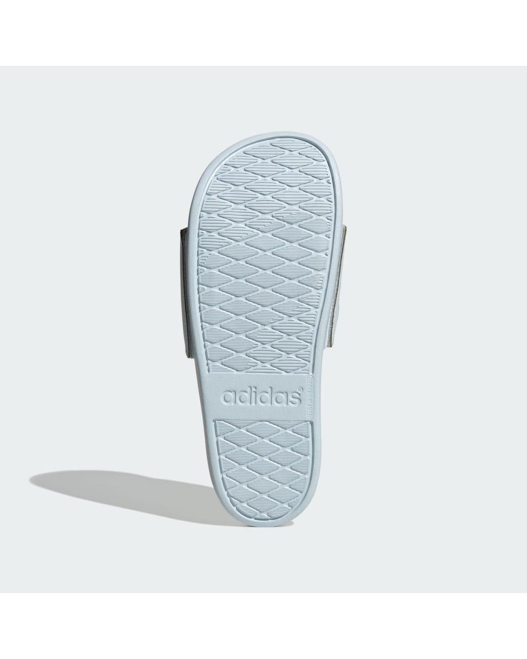 Adidas Blue Adilette Comfort Slides