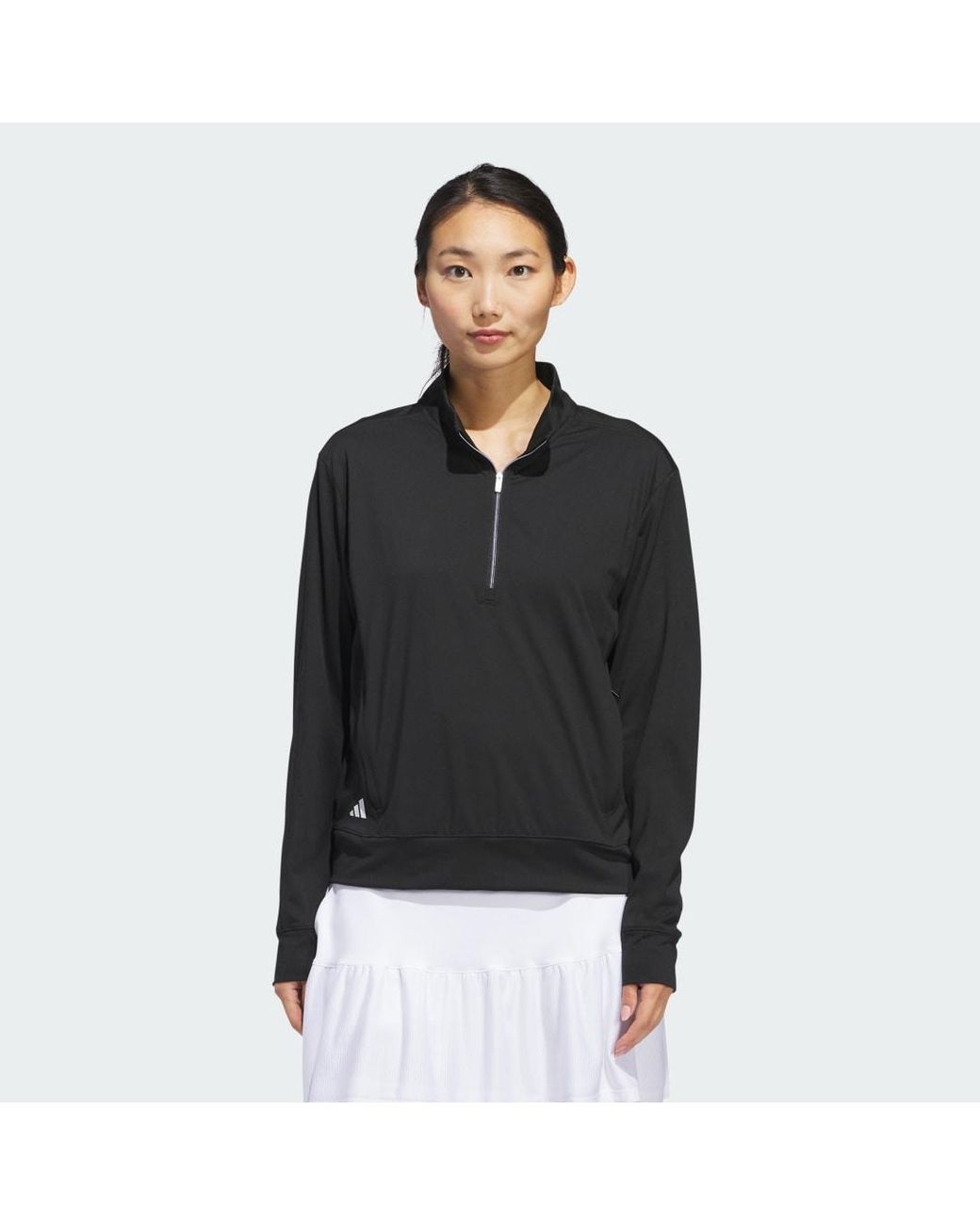 Adidas Black Ultimate365 Half-Zip Layering Top