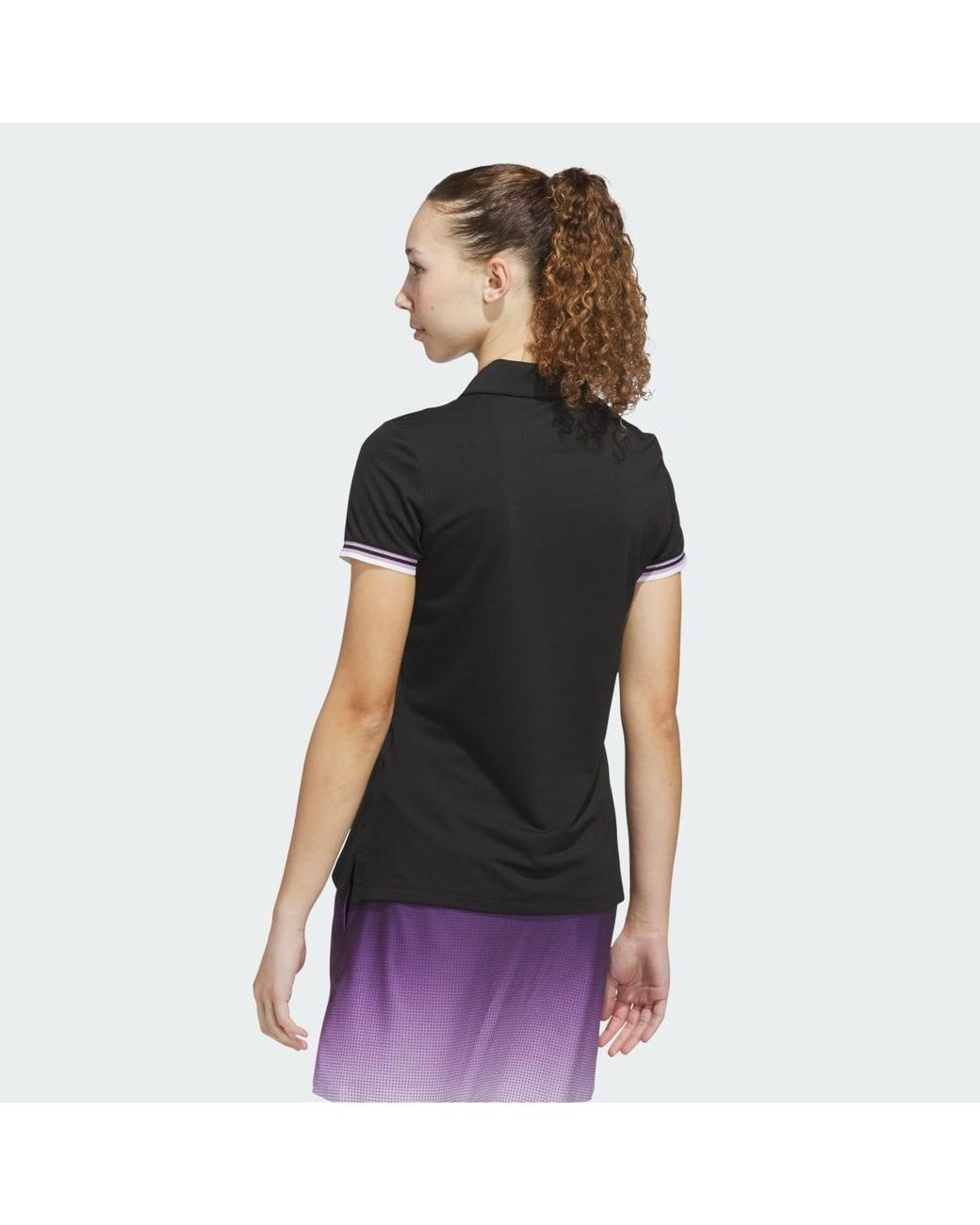Adidas Originals Black Ultimate365 Short Sleeve Polo Shirt