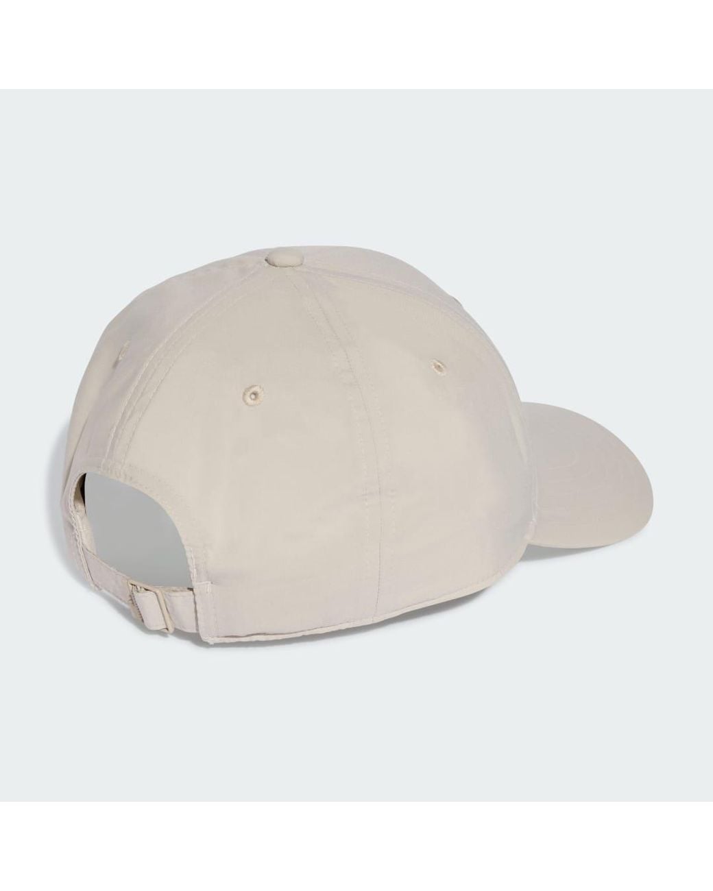 Adidas White New Logo Embroidered Baseball Cap