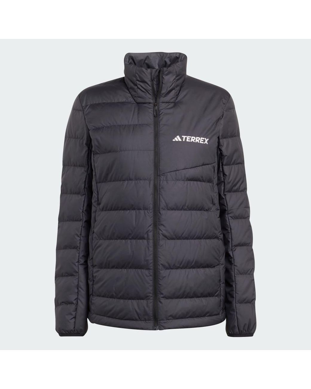 Adidas Gray Terrex Multi Light Down Climawarm Jacket