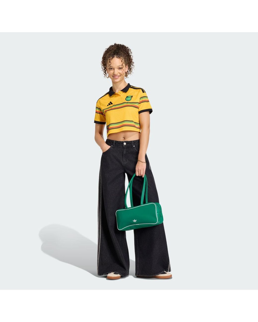 Adidas Yellow Jamaica Jerseys/Replicas