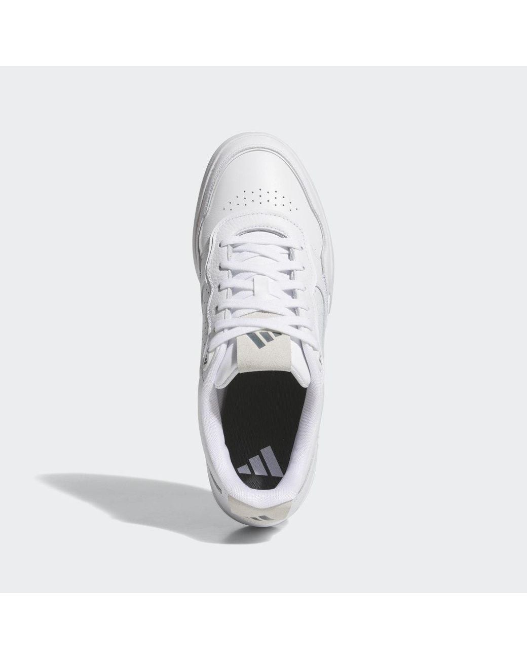 Adidas White Retrocross 25 Spikeless Golf Shoes for men