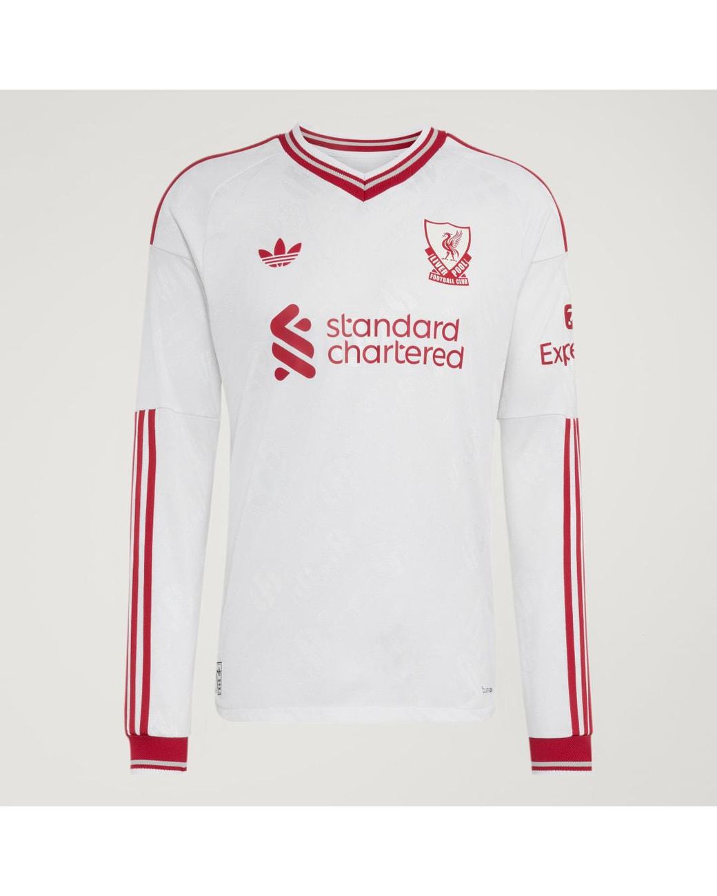 Adidas Pink Liverpool Fc 26/27 Away Authentic Jersey Longsleeve for men