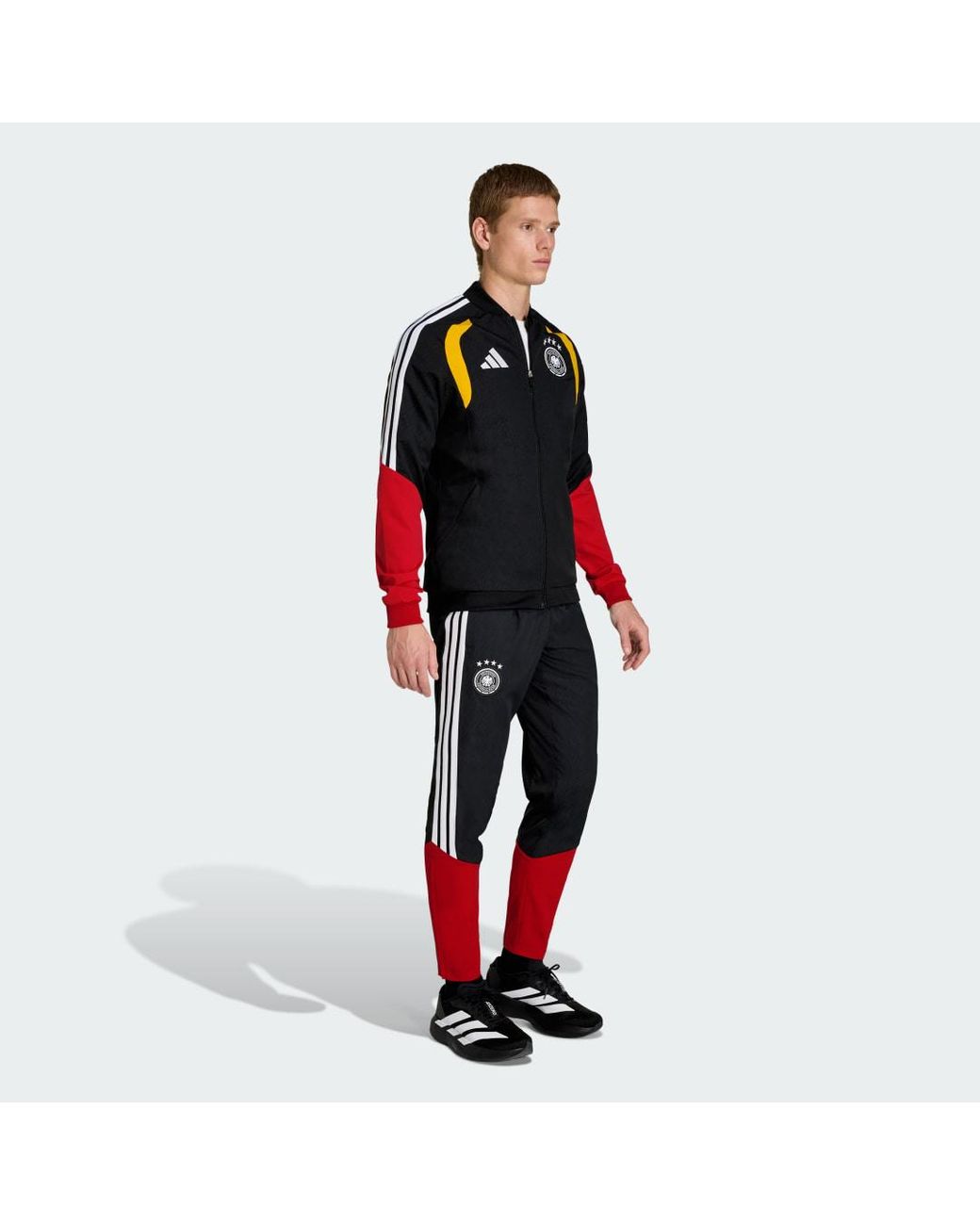 Adidas Black Germany 26 Tiro Presentation Jacket for men