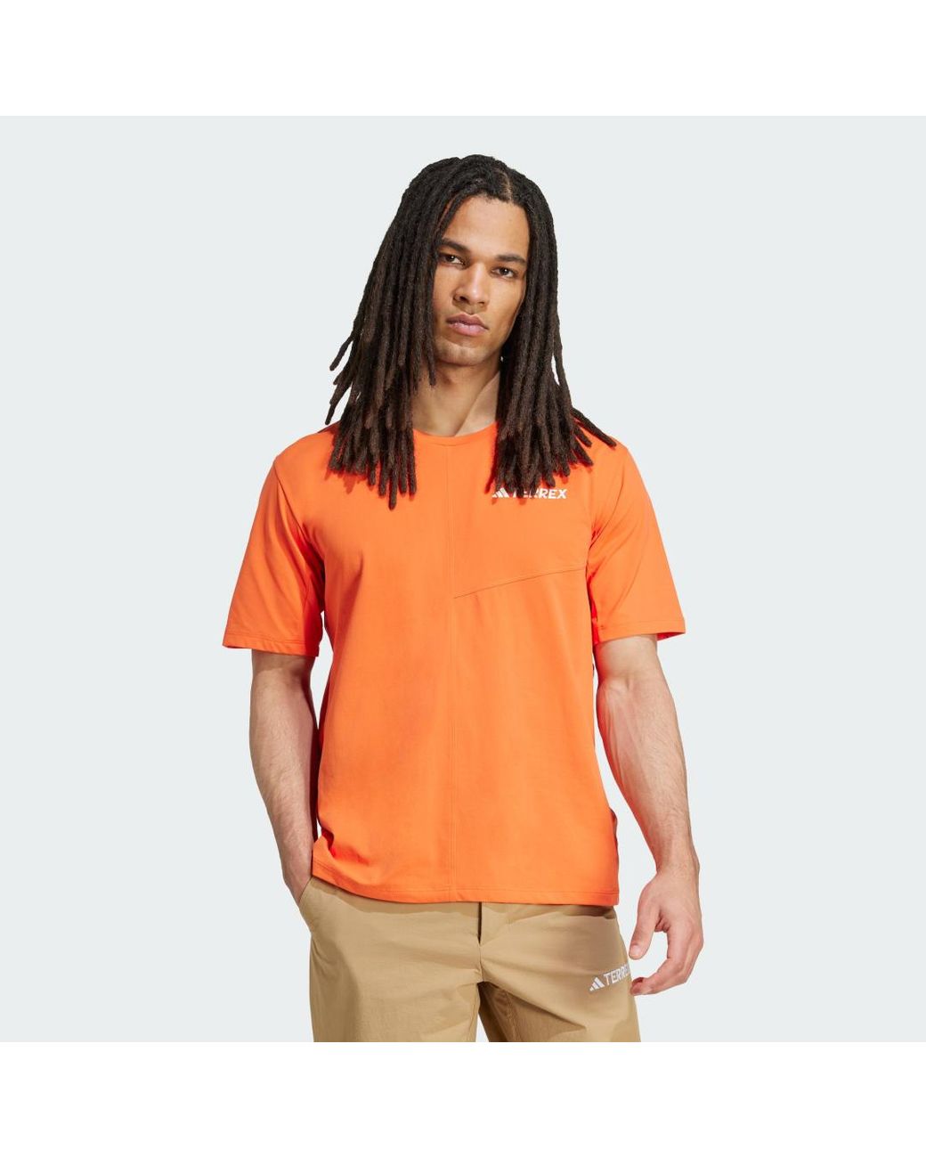 Camiseta Terrex Multi Climacool Adidas de hombre de color Orange