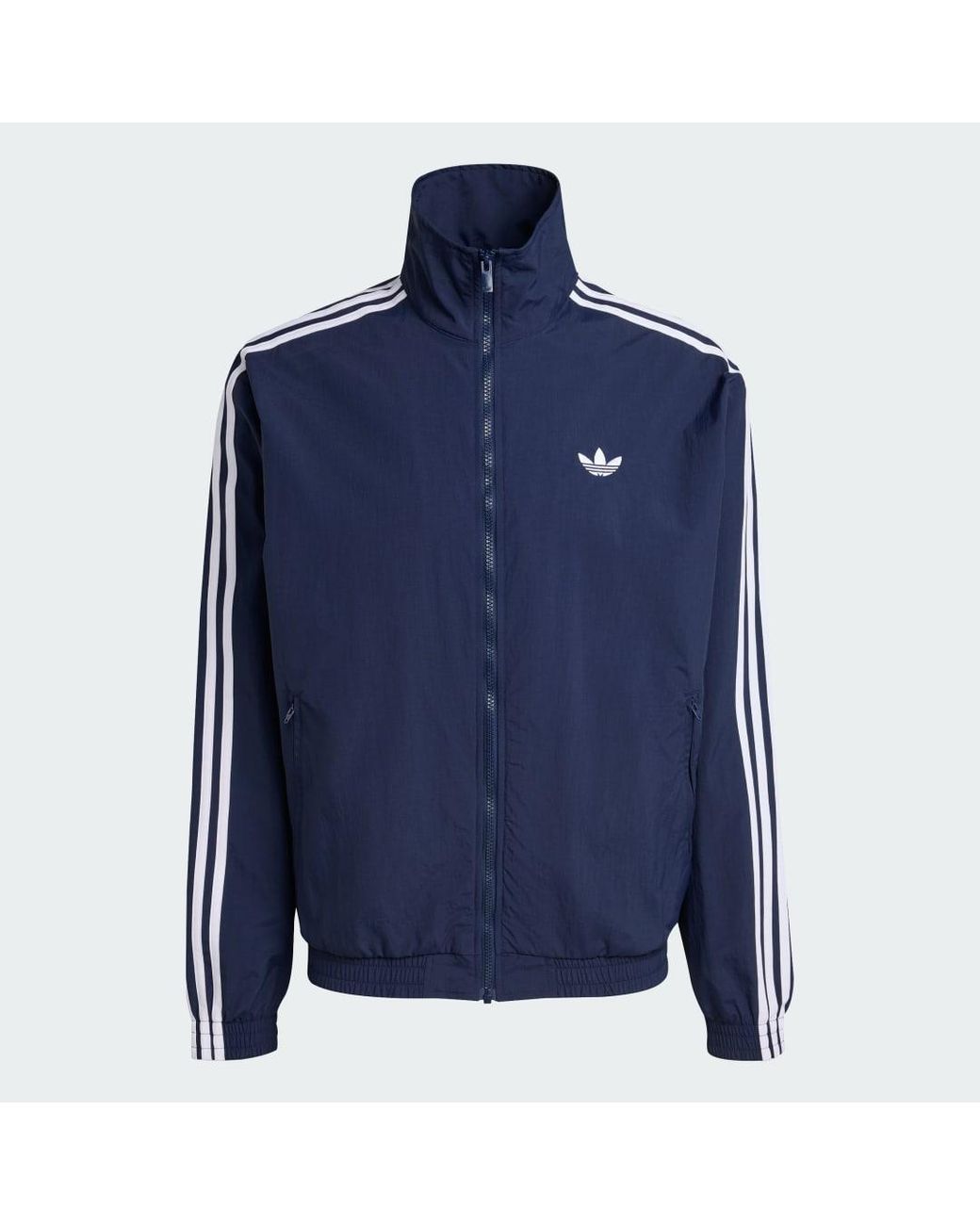 Adidas Blue Firebird Woven Track Top for men