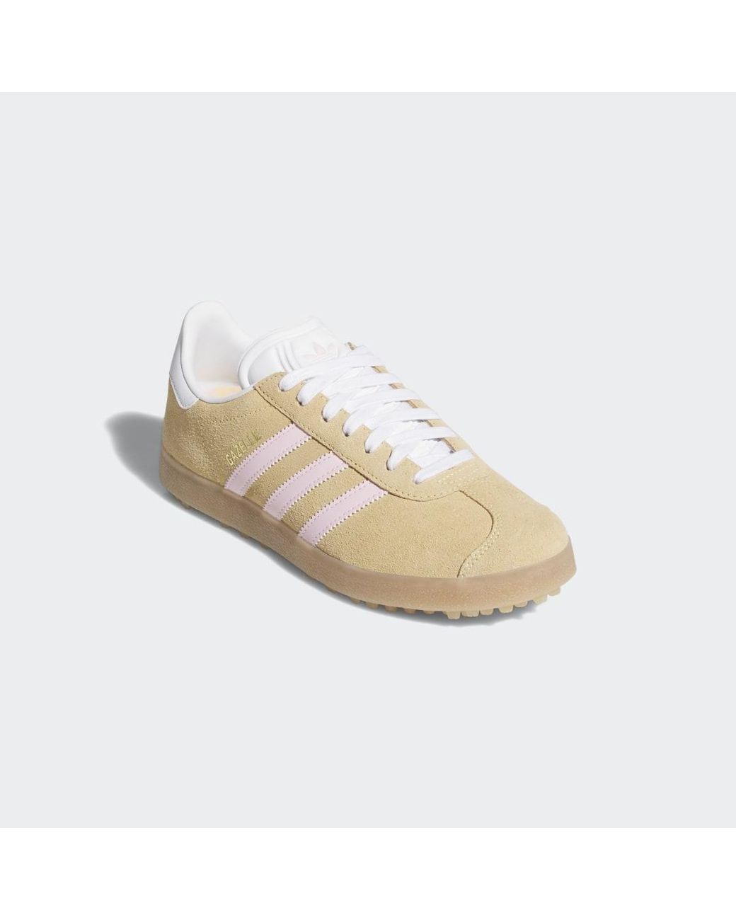 Adidas Originals Natural Gazelle Spikeless Golf Shoes