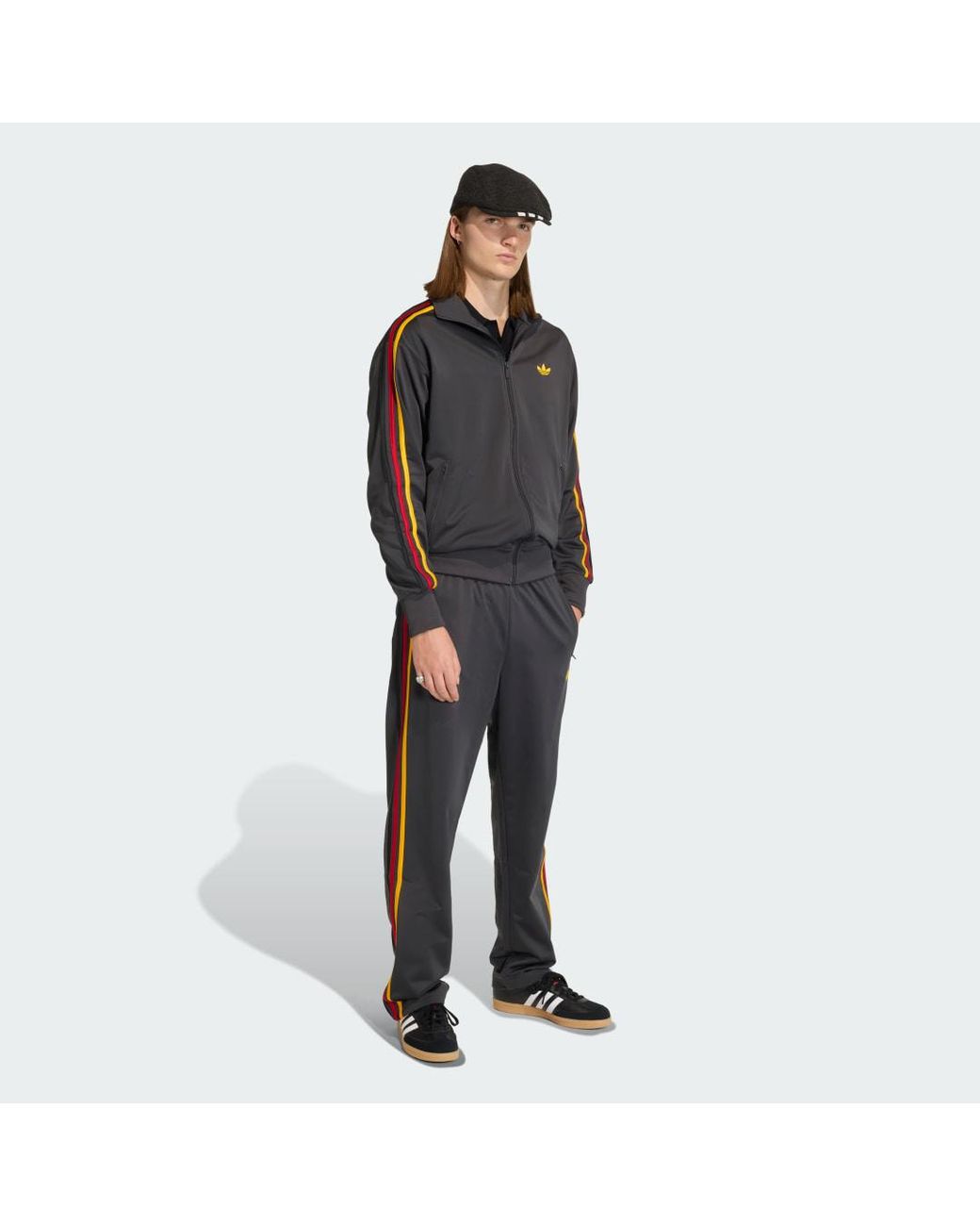 Chaqueta Firebird Adidas de hombre de color Black