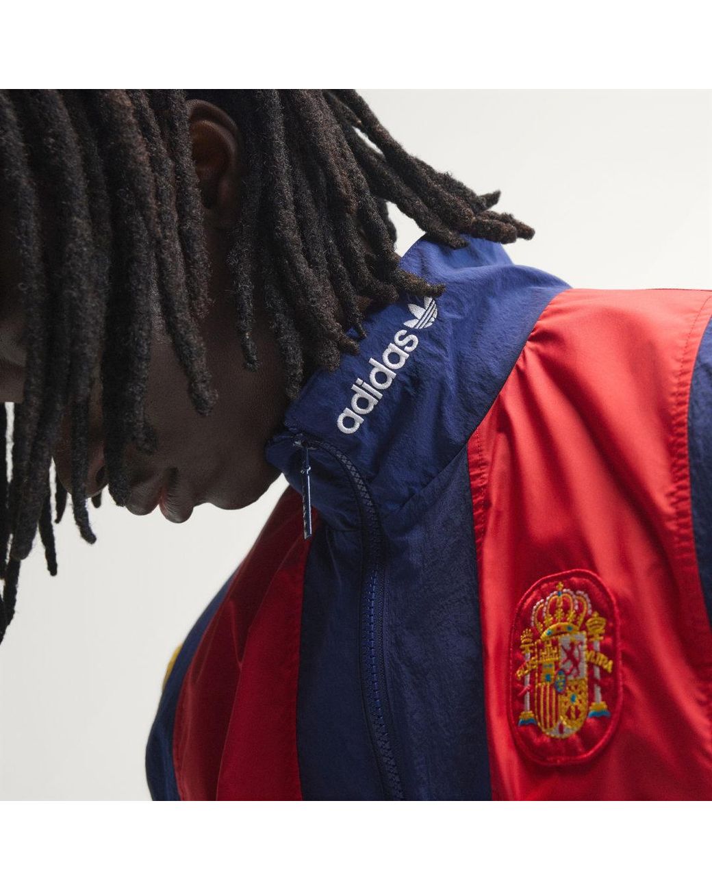 Adidas Blue Spain Eqt Track Top for men