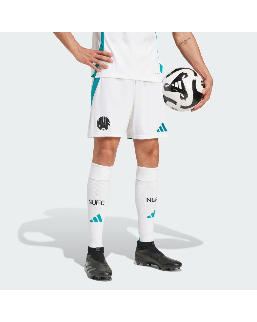 Adidas Newcastle United Fc 24/25 Ausweichshorts in White für Herren