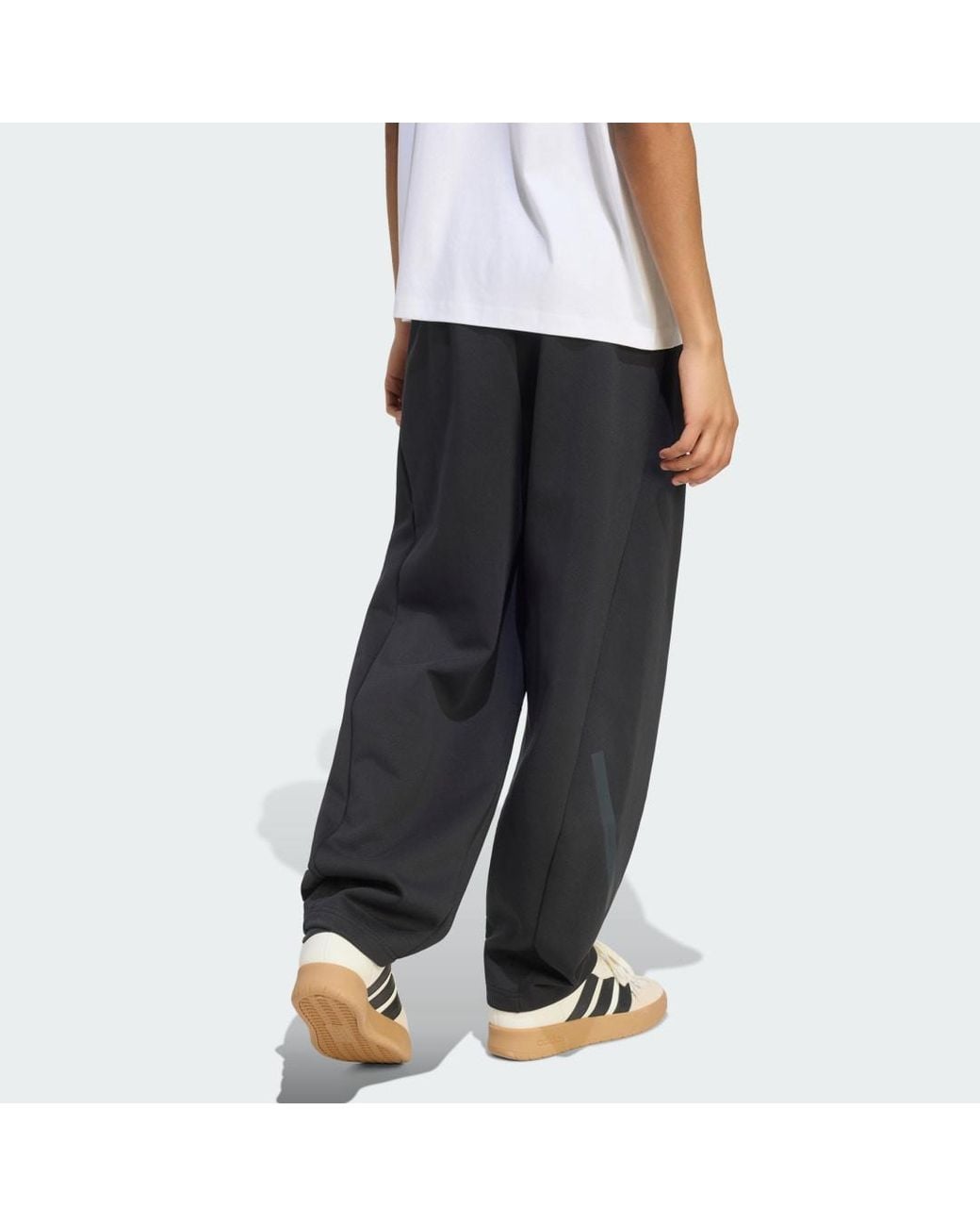 Adidas Black Z.N.E. Open Hem Pant for men