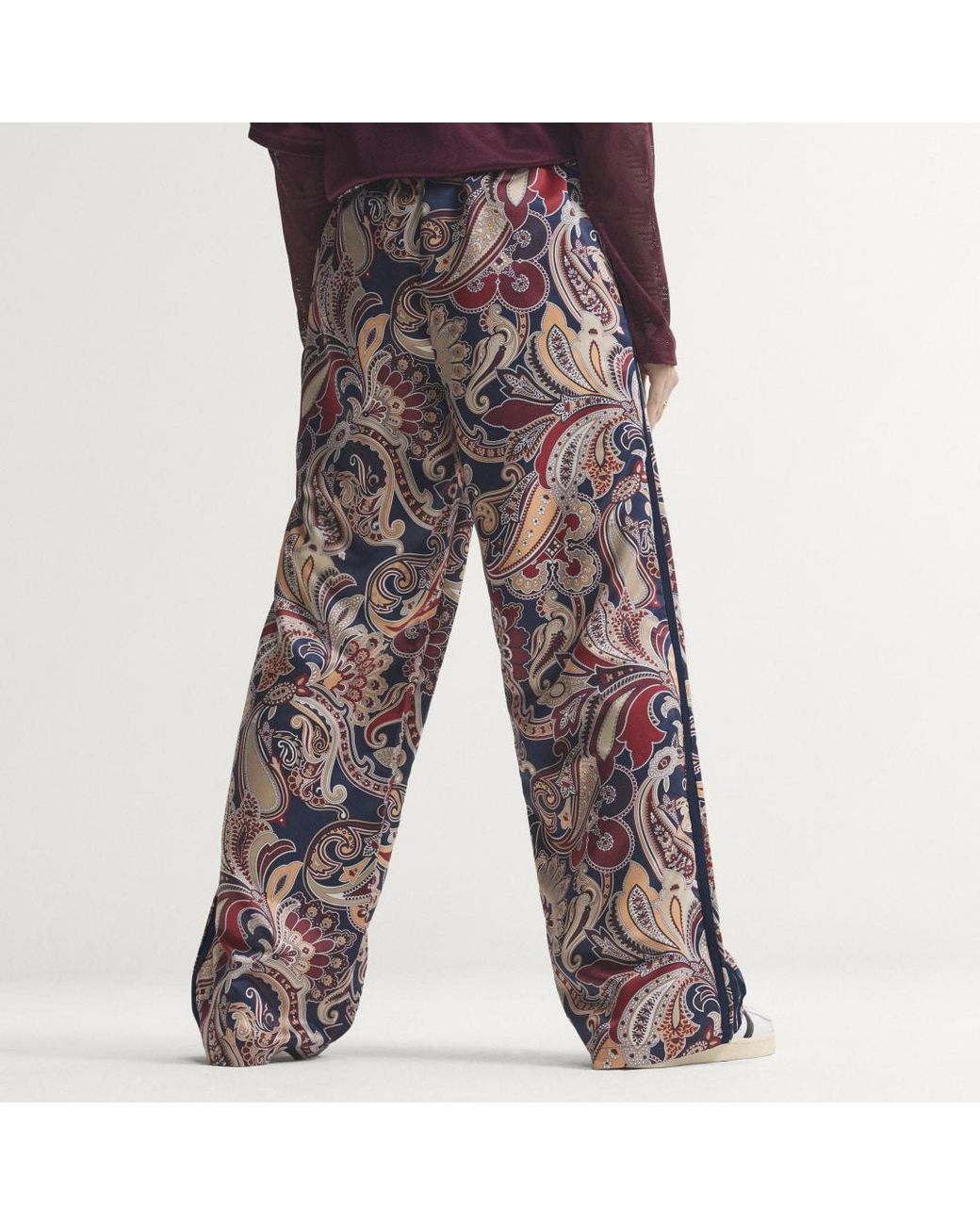 Adidas Pink Liberty London Firebird Satin Trackpant