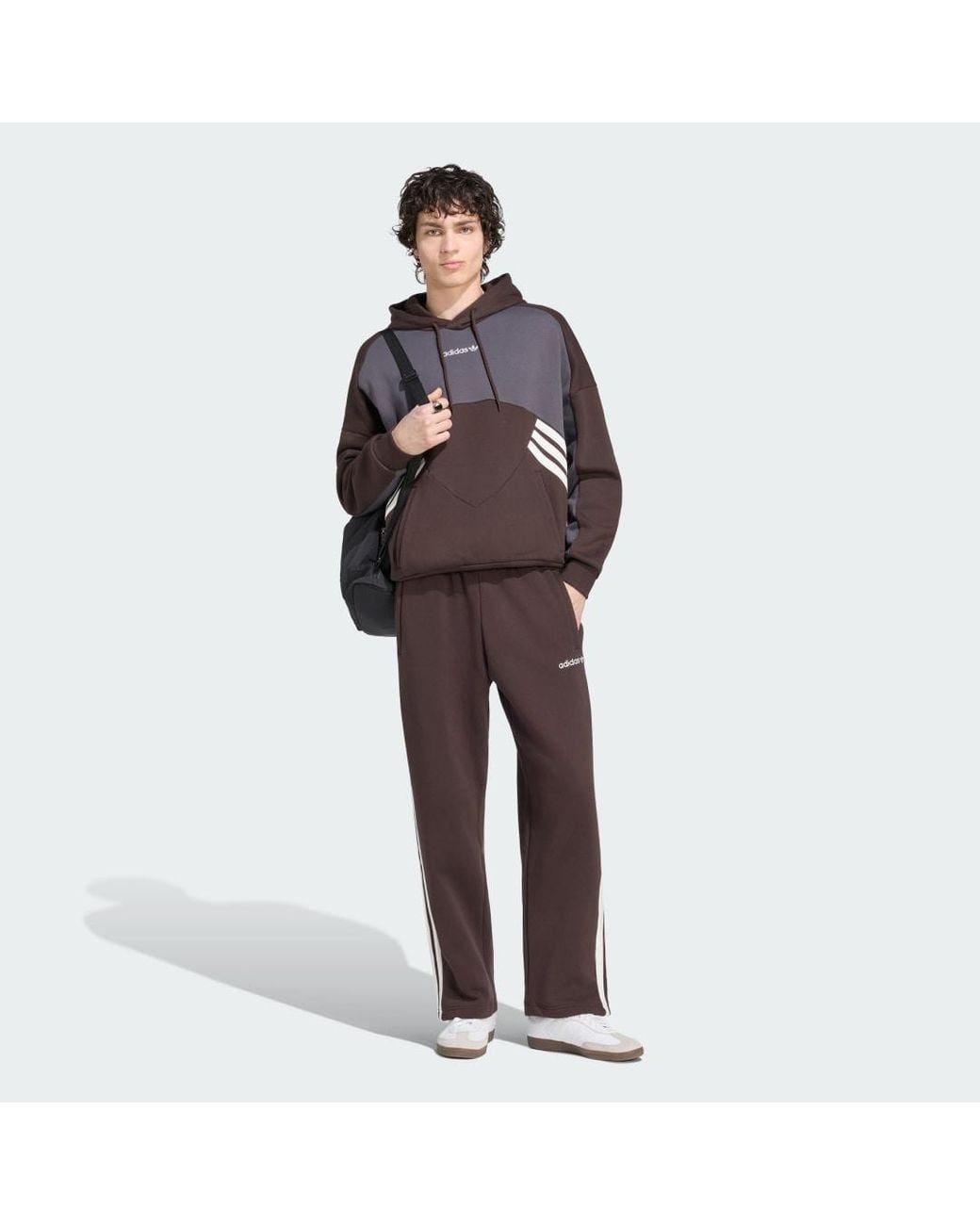 Adidas Brown Cutline Sweatjoggers for men