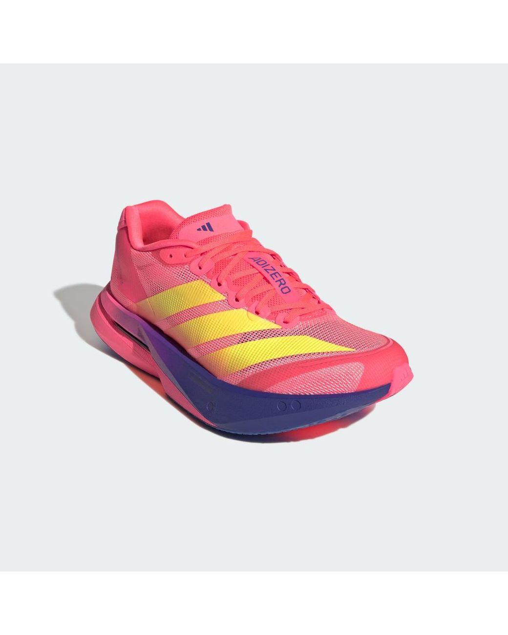 Adidas Pink Adizero Boston 13 Running Shoes