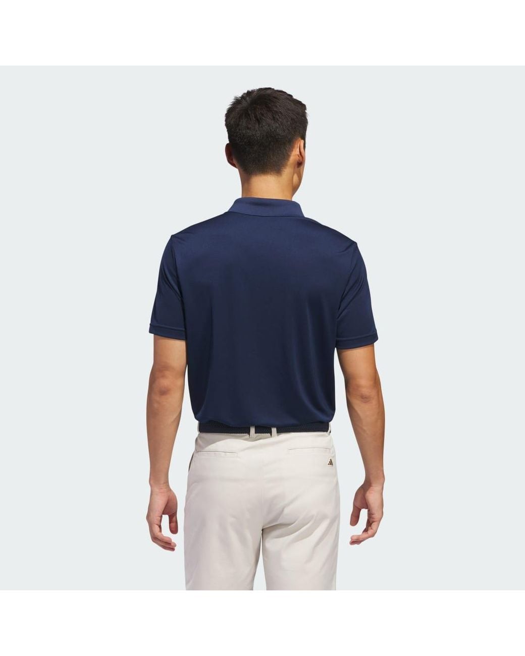 Adidas Blue Core Performance Primegreen Polo Shirt for men