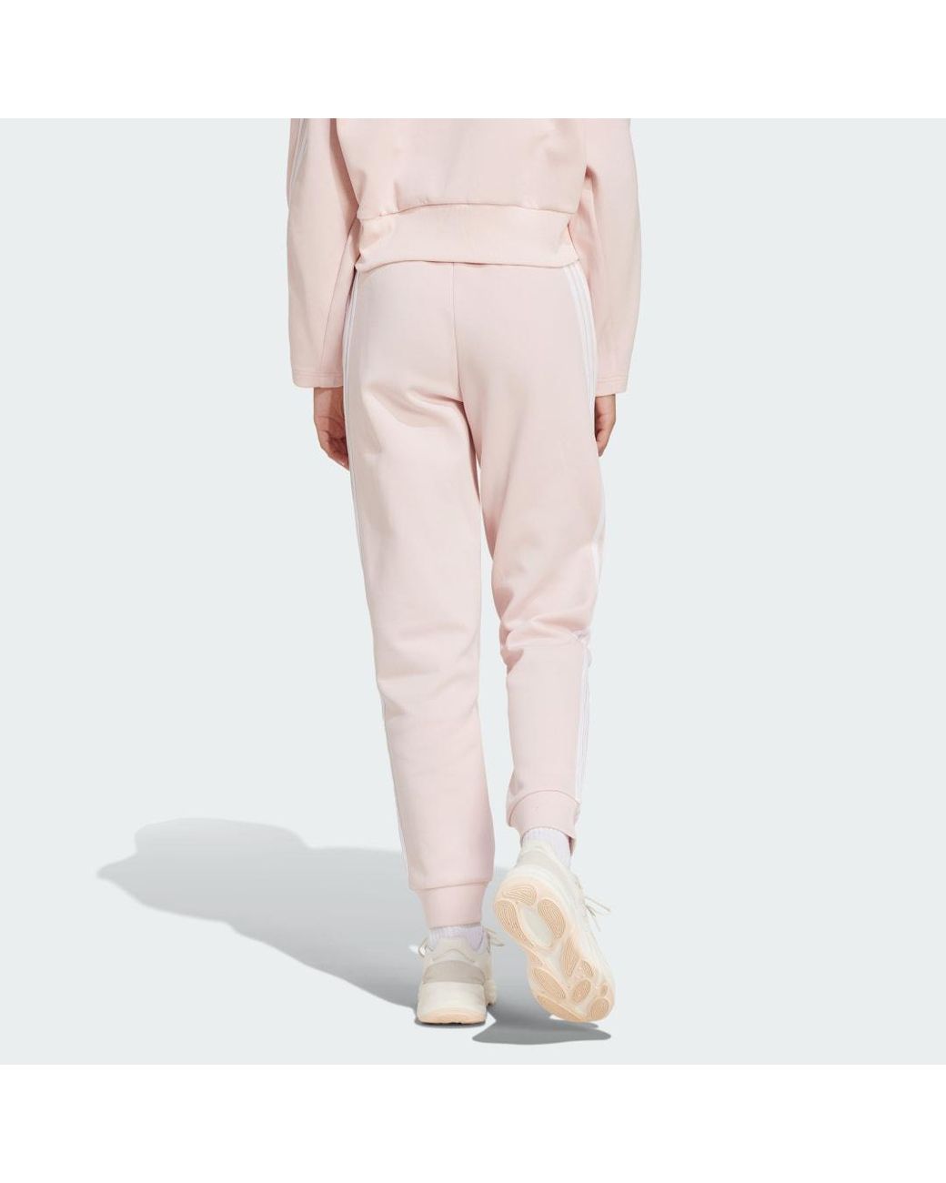 Adidas Pink Future Icons 3-Stripes Regular Joggers