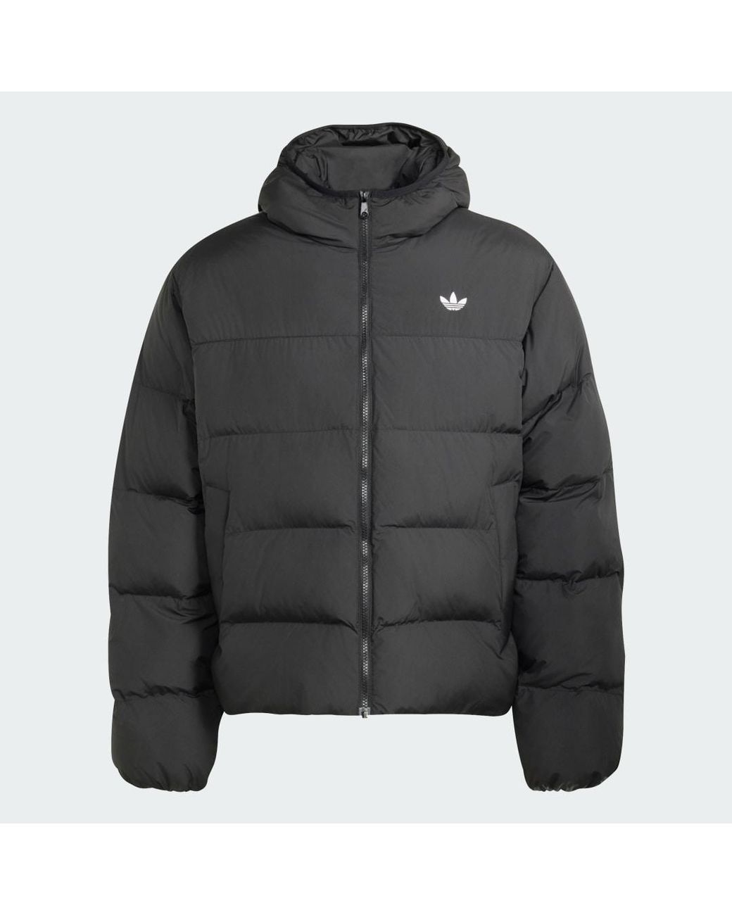 Adidas Black Hooded Regen Jacket for men