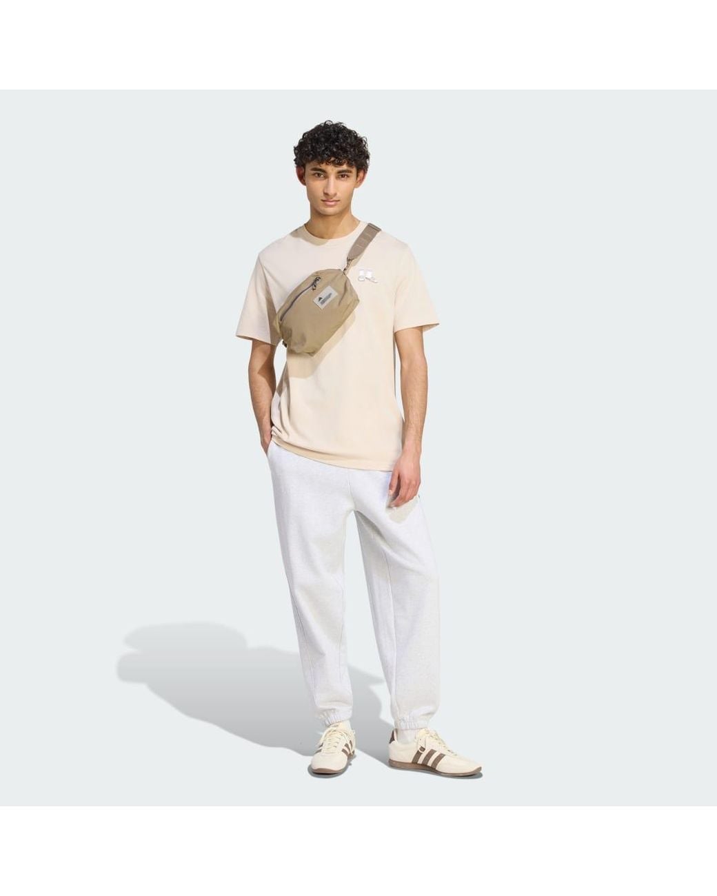 Adidas Multicolor Kit Small Logo Regular Cuffed Joggers for men