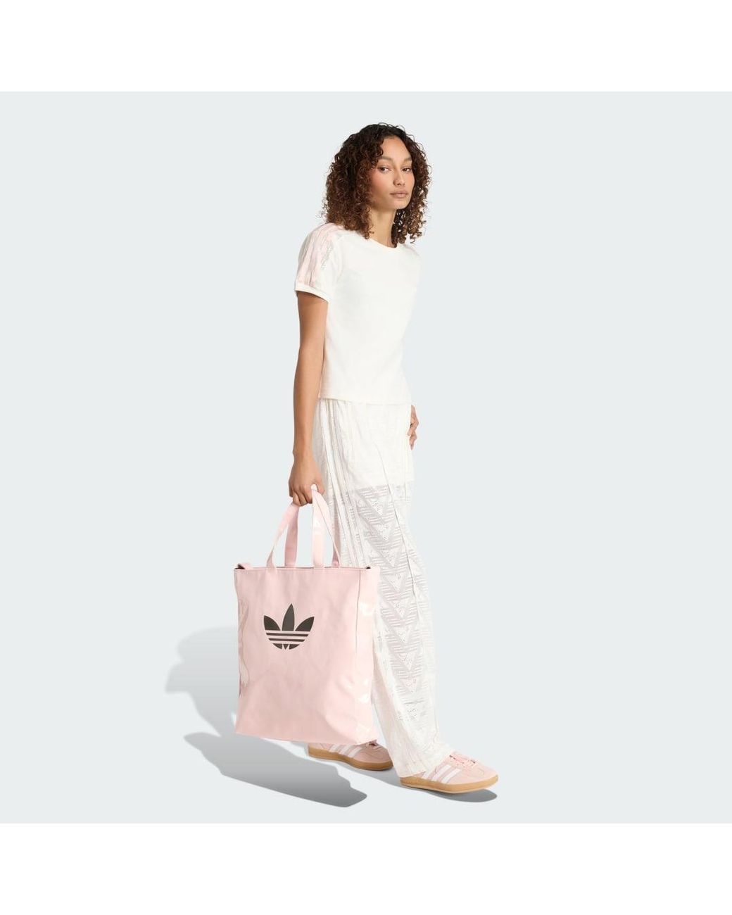 Adidas White Lace Cali T-Shirt