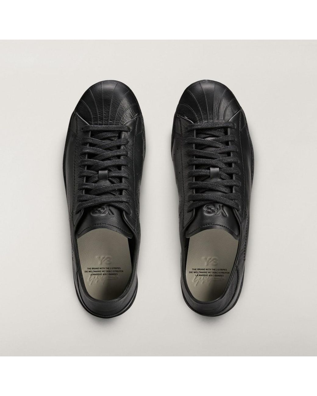Adidas Black Y-3 Superstar