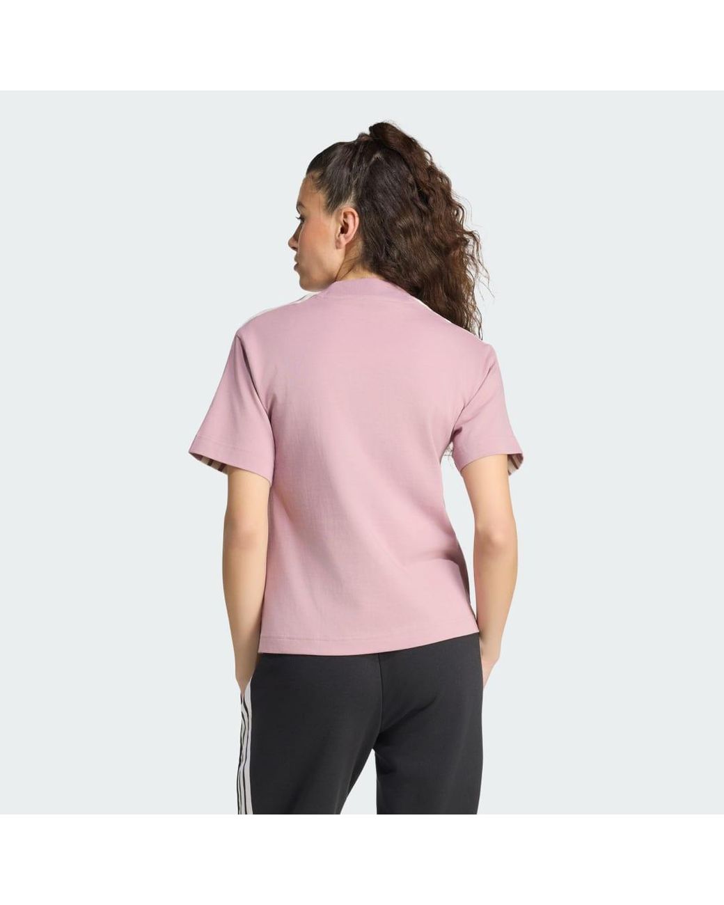 Adidas Red Kit 3-Stripes T-Shirt