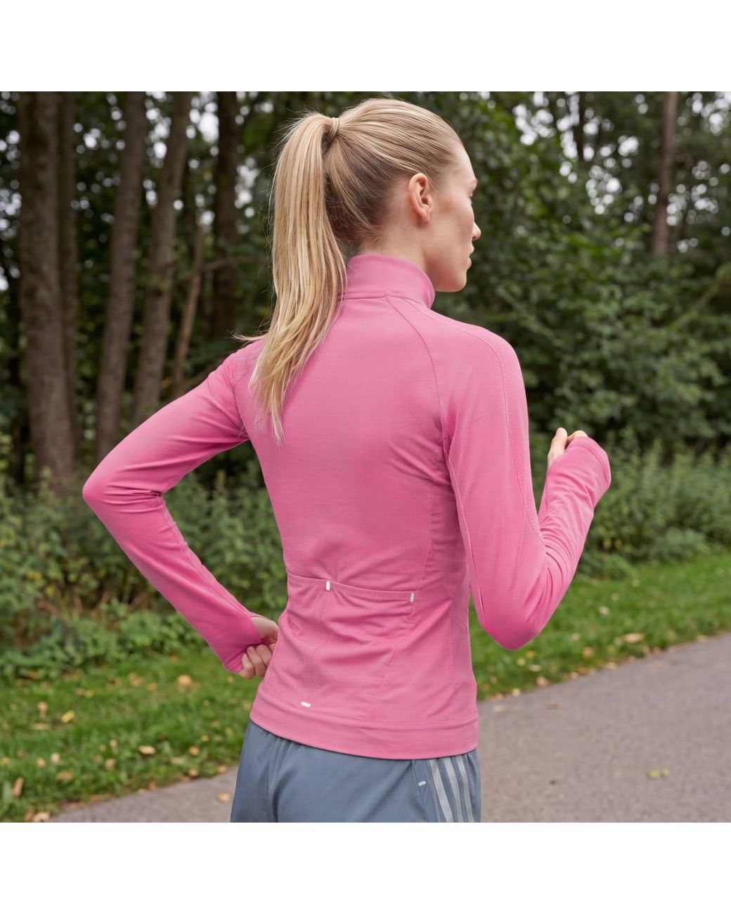 Adidas Red Adi365 Seasonal Running Jacket