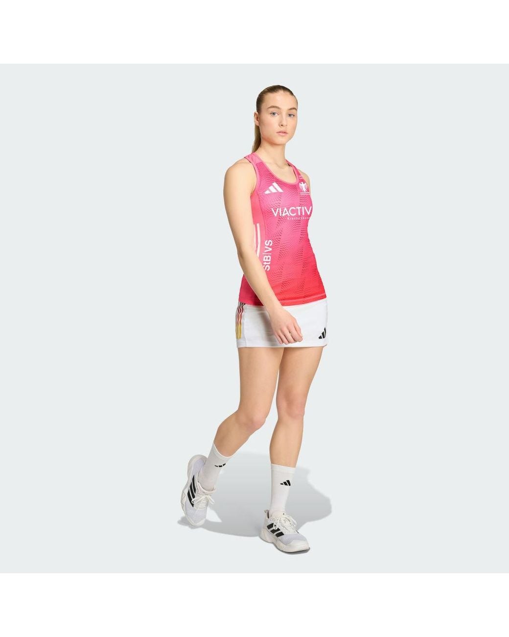 Adidas Red Germany Hockey Away Jersey