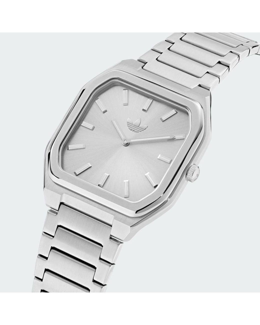 Adidas Metallic City Tech Square Sst Watch