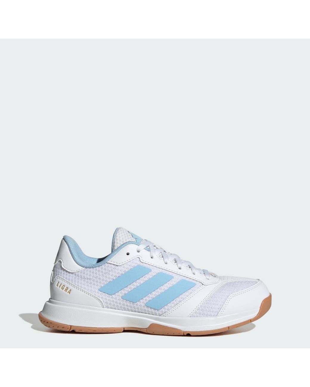Adidas Blue Ligra 8 Indoor Shoes