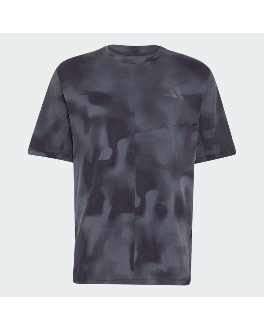 Adidas Gray Terrex Multi Climacool Printed T-Shirt for men