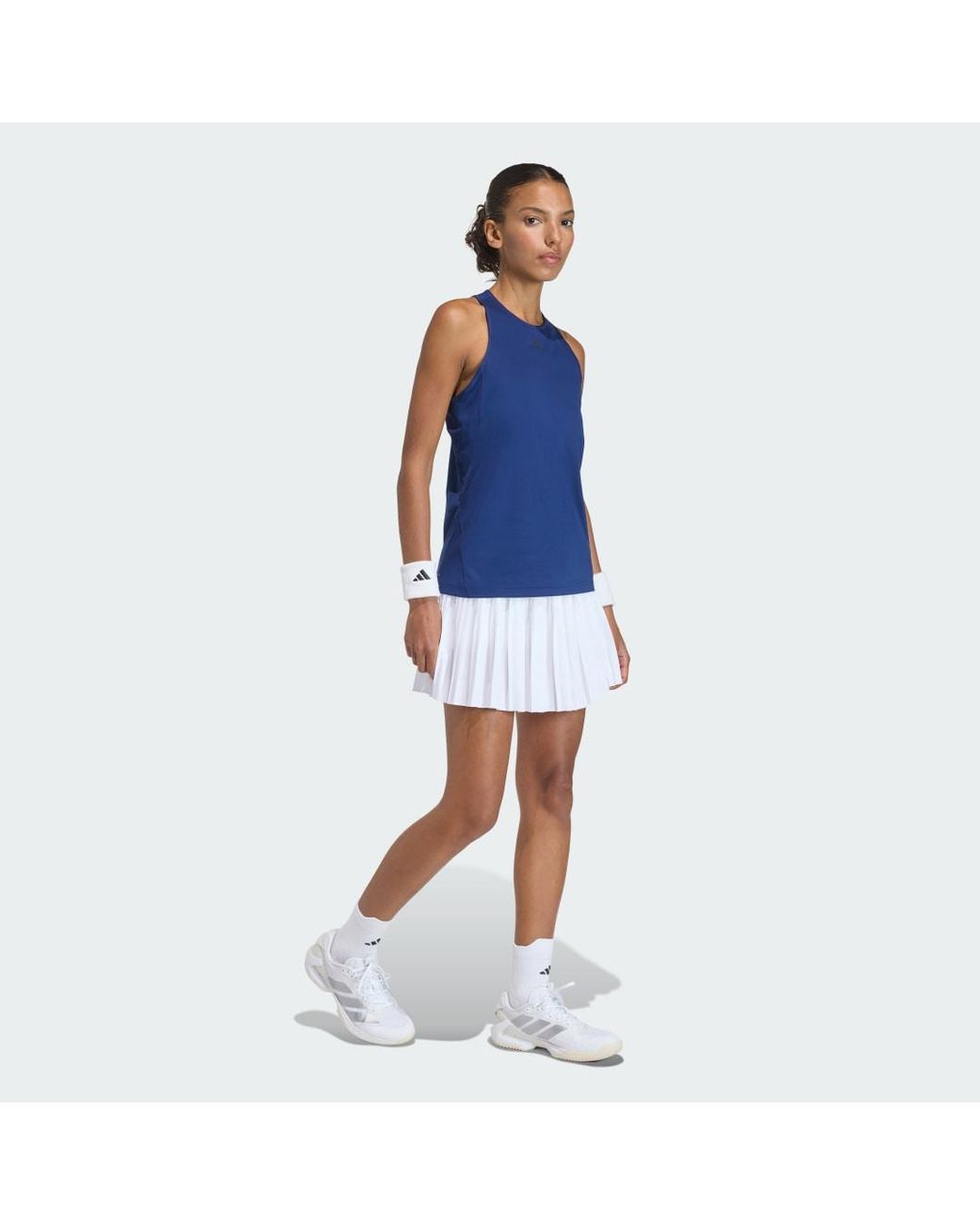 Adidas Blue Club Tennis Climacool Tank Top