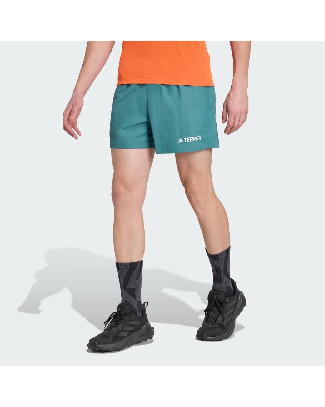 Adidas Blue Terrex Shorts for men