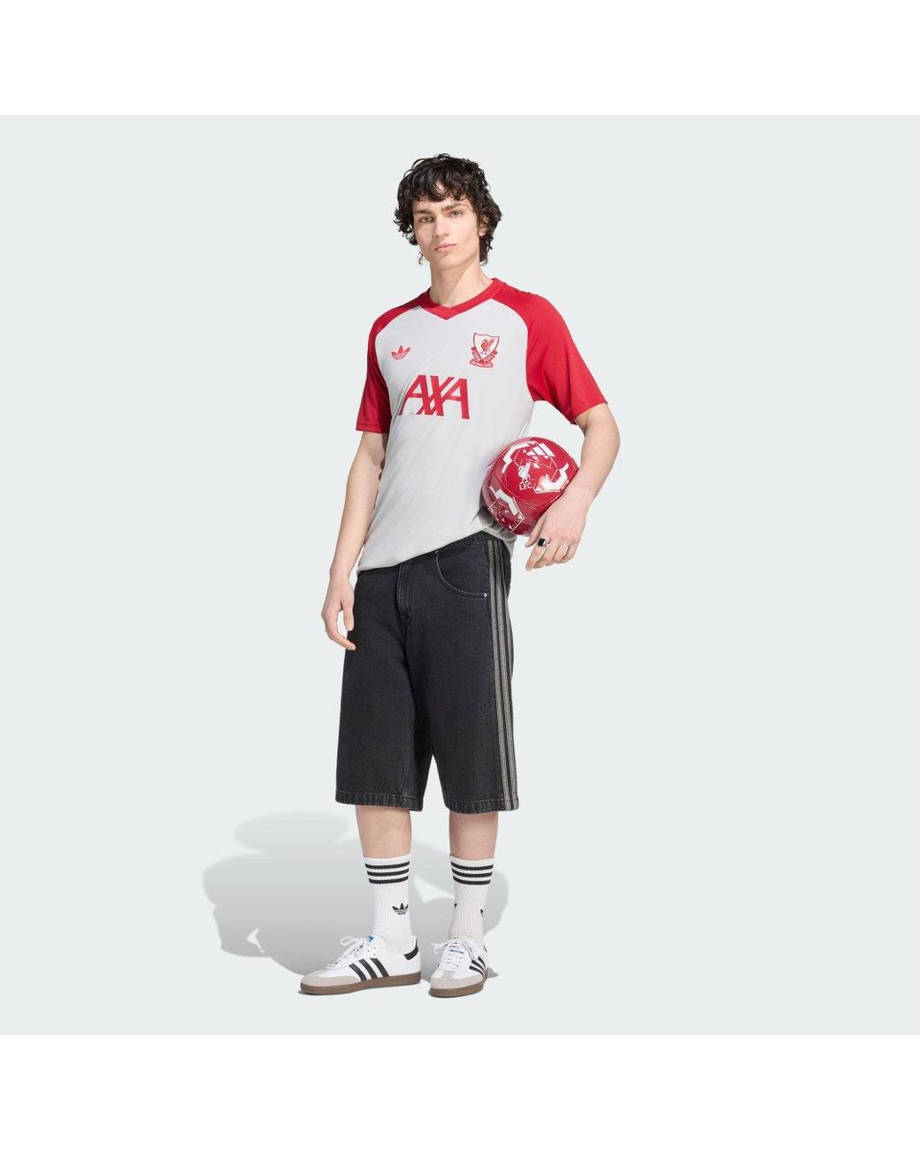 Adidas Red Liverpool 2026/27 Away Pre-Match Top for men
