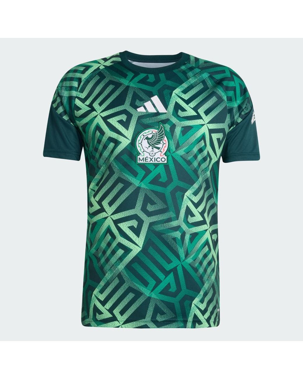 Adidas Originals Green Jersey Mexico 26 Home Pre Match Jersey for men
