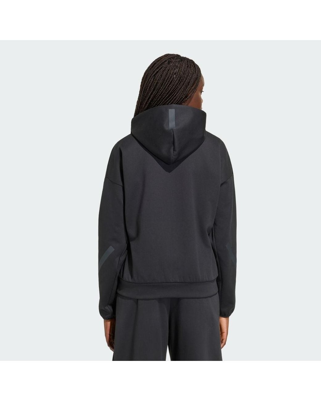 Adidas Black Z.N.E. Full Zip Hoodie