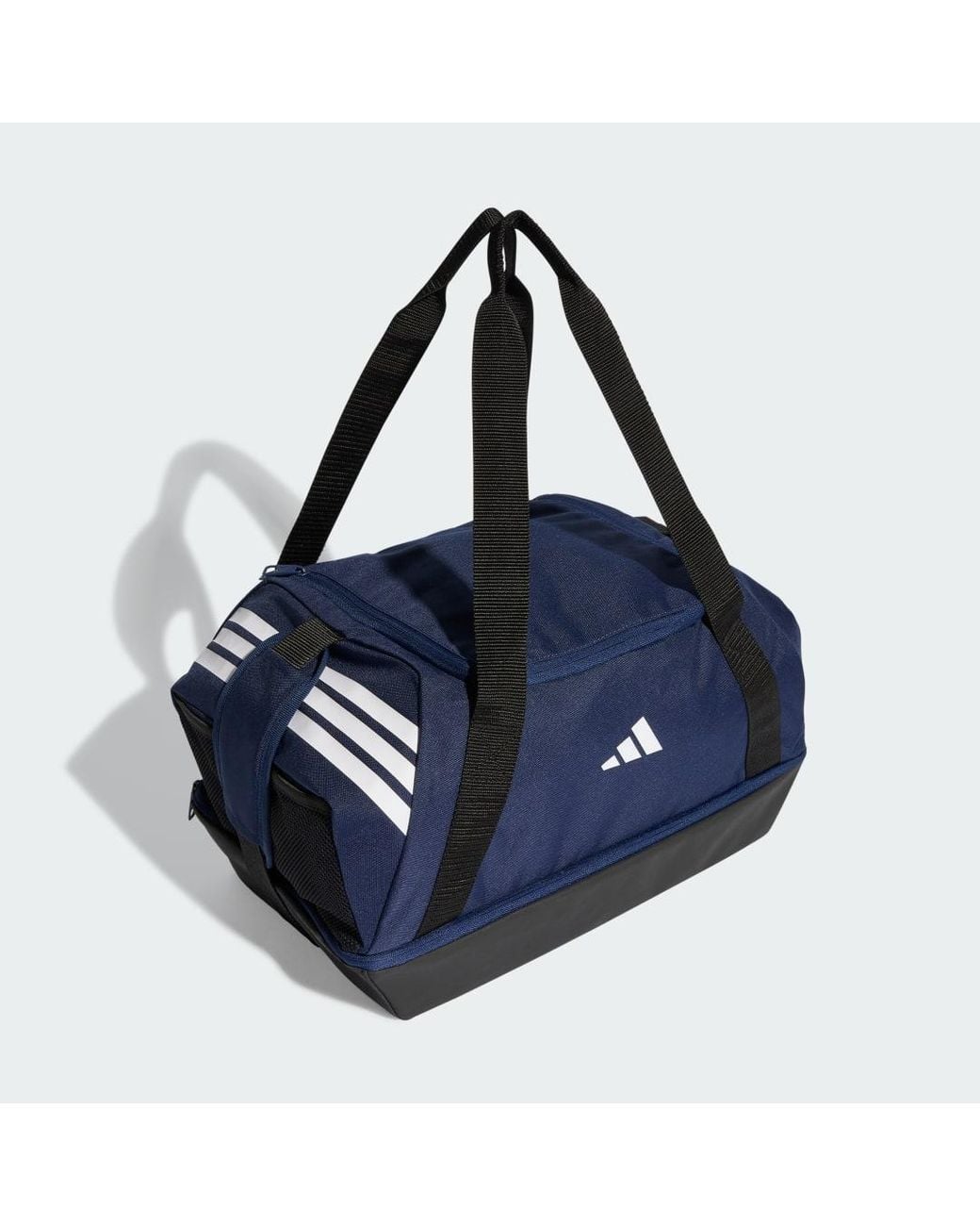 Adidas Blue Tiro Duffle Bag Small With Bottom Compartment