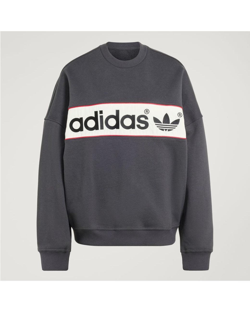 Adidas Pink Adisignature Ny Crewneck Sweatshirt